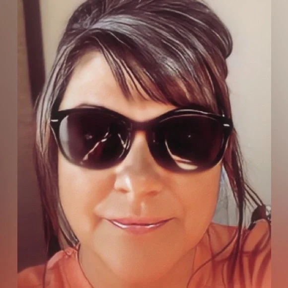 RELISTED | VERA BRADLEY Claudette Frame and Hard Case Pattern Midnight Blues - Picture 6 of 12